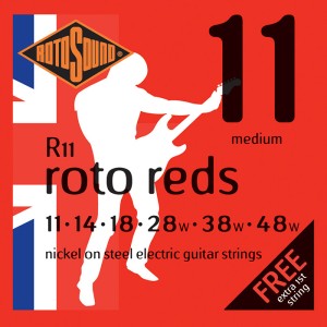 Roto R11 – 6 strun Medium [11-48] niklowane