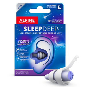 ZATYCZKI DO USZU DO SNU ALPINE SLEEPDEEP S